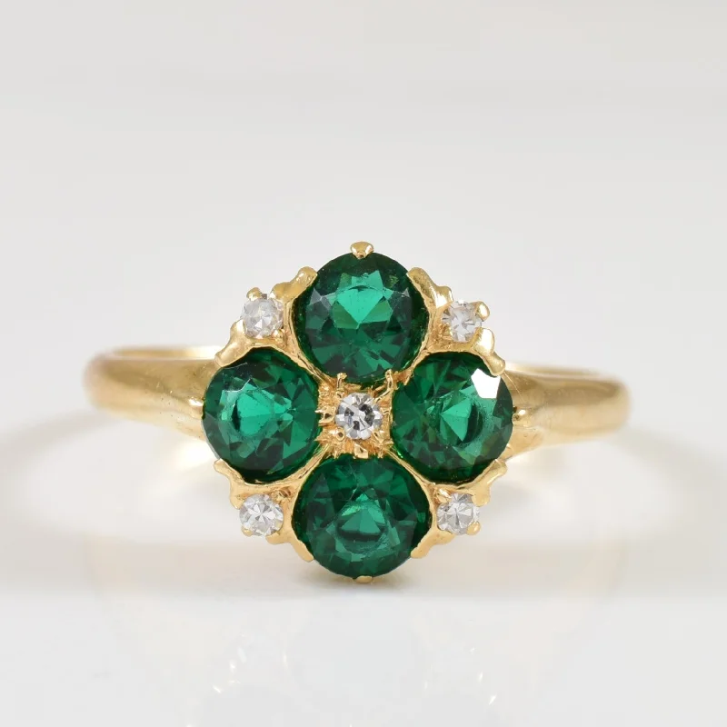 Shop Dazzling Jewelry With Special Promotional Discounts Paste & Diamond Ring | 0.60ctw, 0.05ctw | SZ 5.25 |