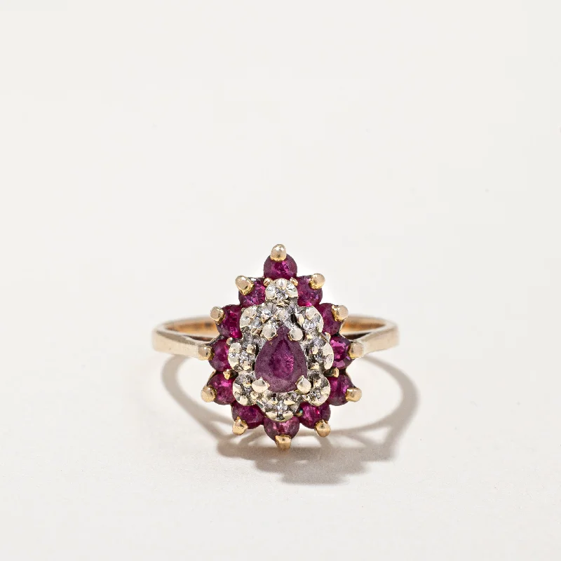 Premium Diamond Jewelry At Once-In-A-Lifetime Discounts Ruby & Diamond Cocktail Ring | 1.00ctw, 0.02ctw | SZ 6.5 | Premium Diamond Jewelry At Once-In-A-Lifetime Discounts Ruby & Diamond Cocktail Ring | 1.00ctw, 0.02ctw | SZ 6.5 |