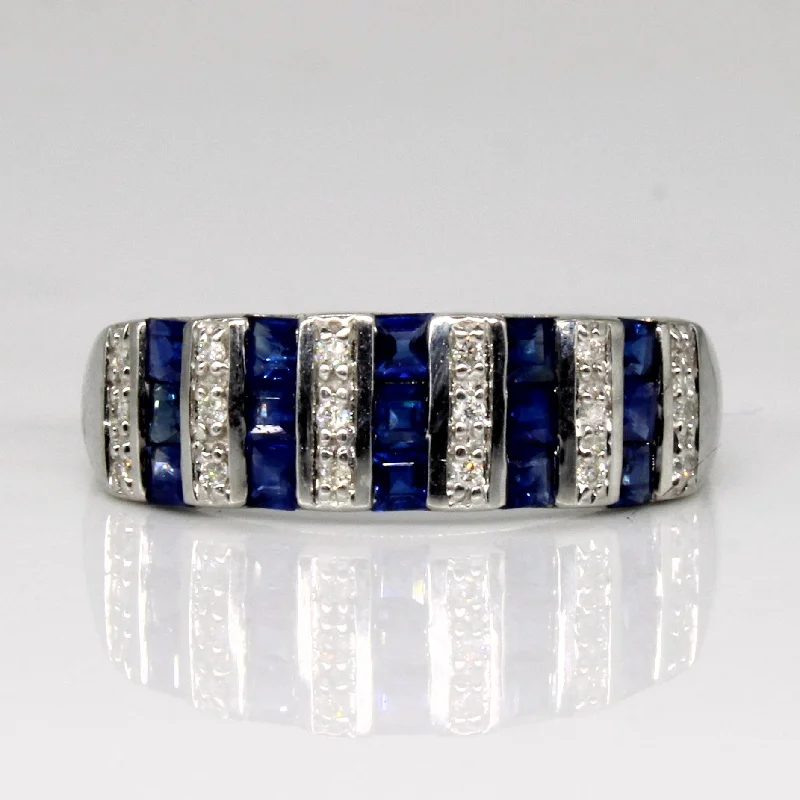 Huge Savings On Timeless Jewelry Collections Sapphire & Diamond Ring | 0.45ctw, 0.05ctw | SZ 7.25 |