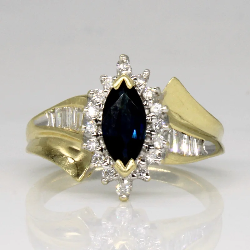 Bestselling Jewelry Now On Sale – Elevate Your Look Sapphire & Diamond Ring | 0.60ct, 0.08ctw | SZ 7.25 |