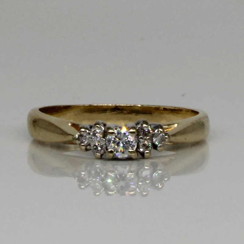 Unmissable Discounts On Timeless Jewelry Pieces Seven Stone Diamond Ring | 0.12ctw | SZ 6.5 |