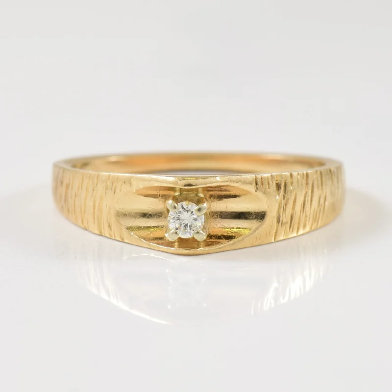 Best Jewelry Deals – Shop Premium Pieces At Great Prices Solitaire Diamond Ring | 0.04ct | SZ 7 |