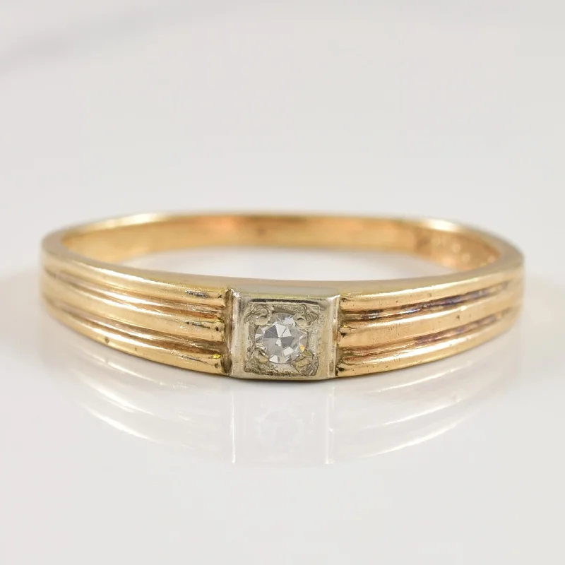 Fashion-Forward Jewelry At Incredible Prices Solitaire Diamond Textured Ring | 0.03ctw | SZ 6.5 | Fashion-Forward Jewelry At Incredible Prices Solitaire Diamond Textured Ring | 0.03ctw | SZ 6.5 |