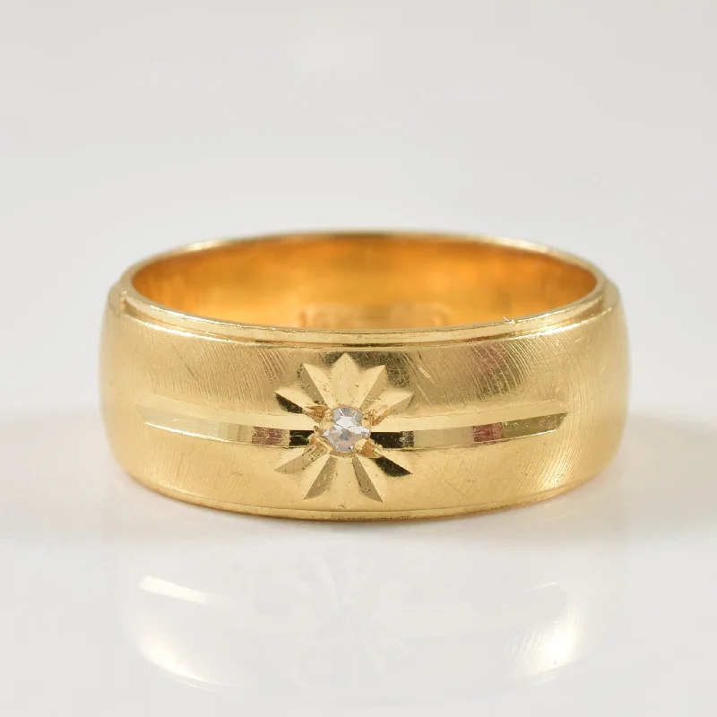 Unmissable Jewelry Sale – Shop Before It's Too Late Solitaire Starburst Diamond Ring | 0.02ct | SZ 6.5 |