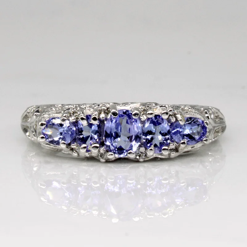 Unmissable Jewelry Sale – Shop Before It's Too Late Tanzanite Cocktail Ring | 1.00ctw | SZ 9.75 |