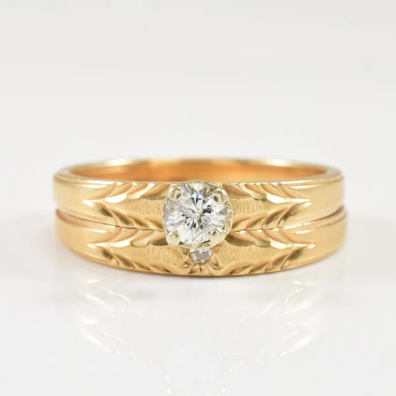 Versatile Layering Jewelry For Effortless Chic Two Stone Diamond Ring | 0.16ctw | SZ 6.25 |