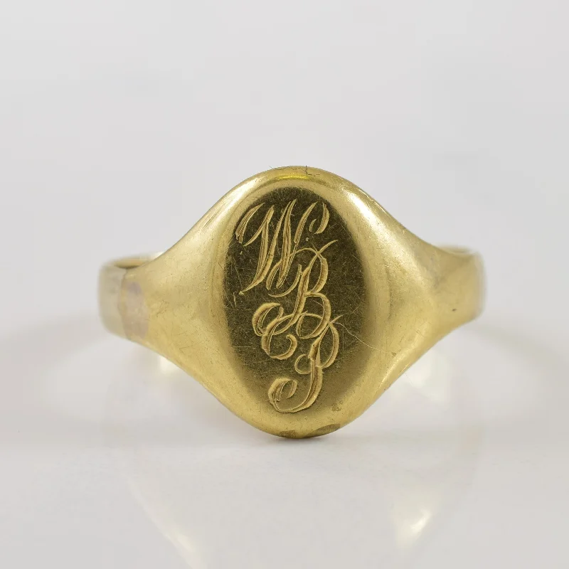 Once-A-Year Jewelry Deals – Shop Before They’Re Gone WBP' Initialed Ring | SZ 9.75 |