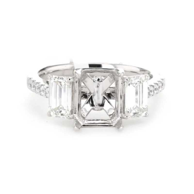 Handcrafted Beauty At Affordable Prices 1.02 ctw Diamond Three-Stone Engagement Ring Handcrafted Beauty At Affordable Prices 1.02 ctw Diamond Three-Stone Engagement Ring