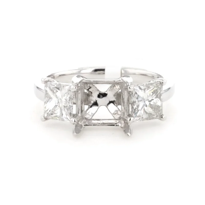 Exclusive Jewelry Sale – Shine For Less 1.53 ctw Diamond Three-Stone Engagement Ring Exclusive Jewelry Sale – Shine For Less 1.53 ctw Diamond Three-Stone Engagement Ring
