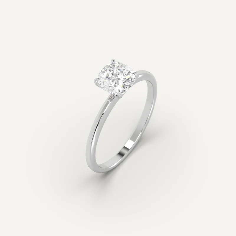 High-Quality Gemstone Jewelry For Special Occasions 1 carat Cushion Cut Diamond Ring High-Quality Gemstone Jewelry For Special Occasions 1 carat Cushion Cut Diamond Ring