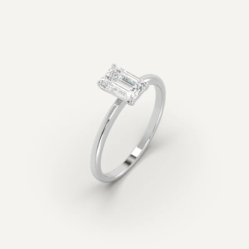 Special Sale On Handcrafted Jewelry – Shop Today 1 carat Emerald Cut Diamond Ring