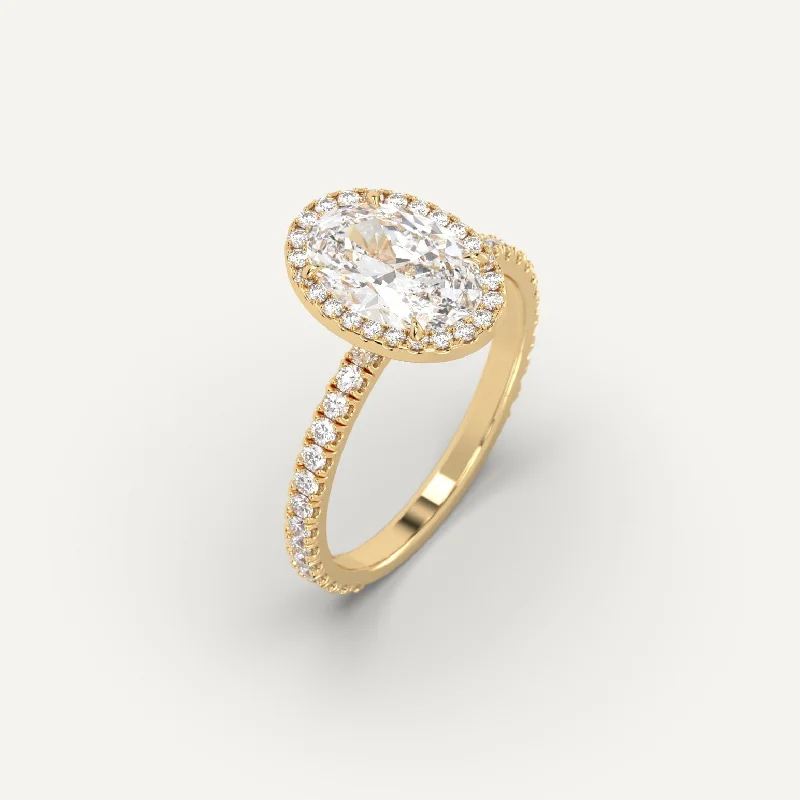 Must-Have Jewelry At Unbelievable Discounts 2 carat Oval Cut Diamond Ring