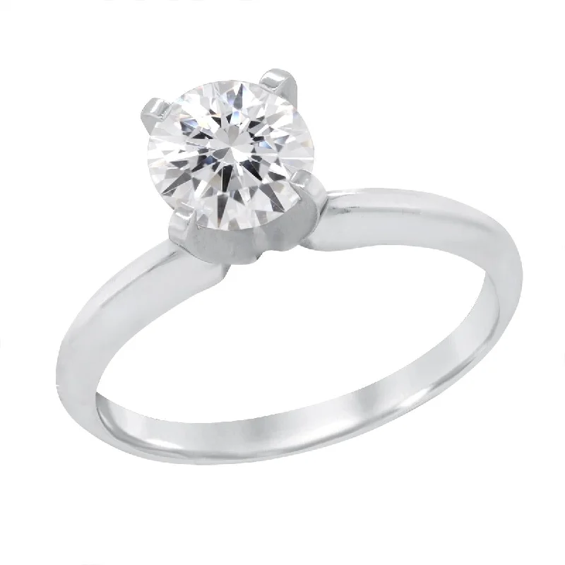 High-End Sparkle, Low-End Prices – Jewelry Sale Live CLASSIC WHITE GOLD 4 PRONG SOLITAIRE ENGAGEMENT RING SETTING High-End Sparkle, Low-End Prices – Jewelry Sale Live CLASSIC WHITE GOLD 4 PRONG SOLITAIRE ENGAGEMENT RING SETTING