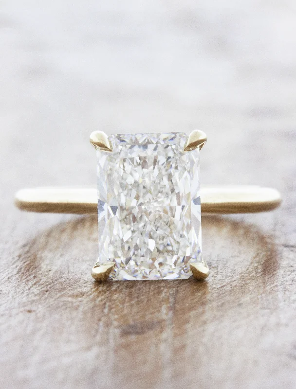 Unmissable Deals On Handmade Jewelry Collections Kendall - 3.13ct Lab Grown Radiant Diamond Unmissable Deals On Handmade Jewelry Collections Kendall - 3.13ct Lab Grown Radiant Diamond