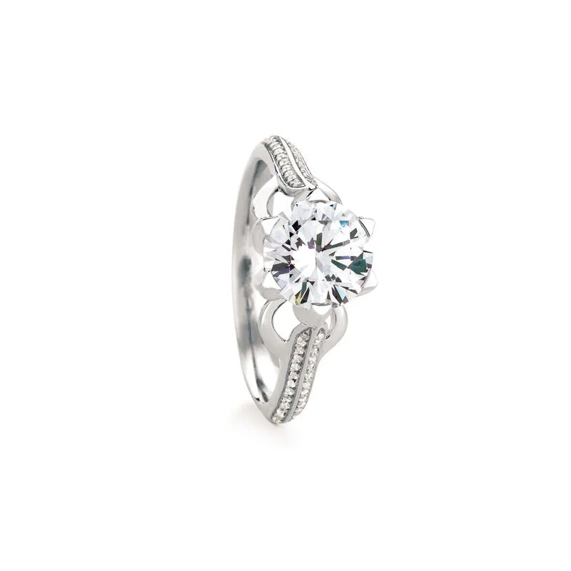 Shop Fine Jewelry With Amazing Deals Castlebay Round Brilliant Diamond Engagement Ring Shop Fine Jewelry With Amazing Deals Castlebay Round Brilliant Diamond Engagement Ring