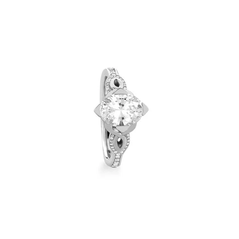 The Perfect Jewelry Piece At The Perfect Discount Fortrose Oval Brilliant Diamond Engagement Ring The Perfect Jewelry Piece At The Perfect Discount Fortrose Oval Brilliant Diamond Engagement Ring