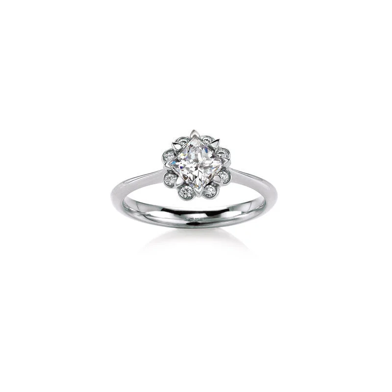 Breathtaking Jewelry, Breathtaking Prices Heather Solitaire Princess-Cut Diamond Engagement Ring Breathtaking Jewelry, Breathtaking Prices Heather Solitaire Princess-Cut Diamond Engagement Ring