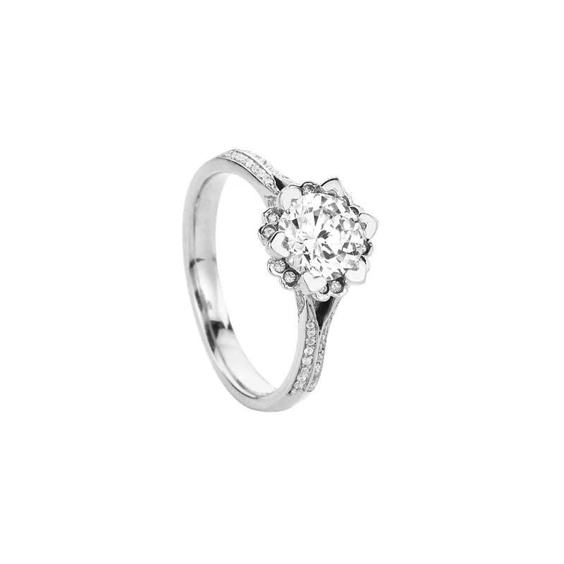 Best Jewelry Sale Prices – Limited-Time Offer Iris Oval Brilliant Diamond Engagement Ring
