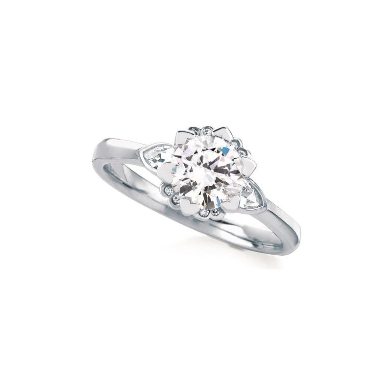 Limited-Stock Jewelry Clearance – Grab Your Favorites Now Iris Round Brilliant Diamond Enagement Ring Limited-Stock Jewelry Clearance – Grab Your Favorites Now Iris Round Brilliant Diamond Enagement Ring