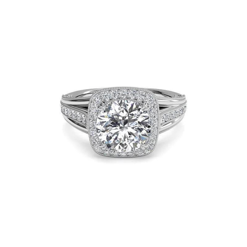 Best Jewelry Deals – Premium Quality At Exclusive Discounts Milgrain Halo Surprise Diamond Round Diamond Engagement Ring Best Jewelry Deals – Premium Quality At Exclusive Discounts Milgrain Halo Surprise Diamond Round Diamond Engagement Ring