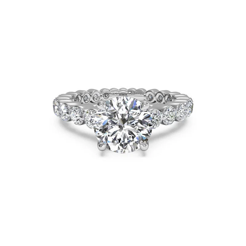 Everyday Jewelry Essentials Now On Sale Shared-Prong Round Brilliant Diamond Engagement Ring