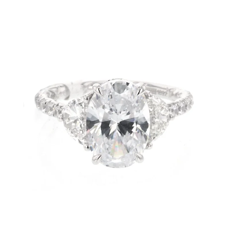 Fine Jewelry, Limited-Time Offers Available Three-Stone Engagement Ring