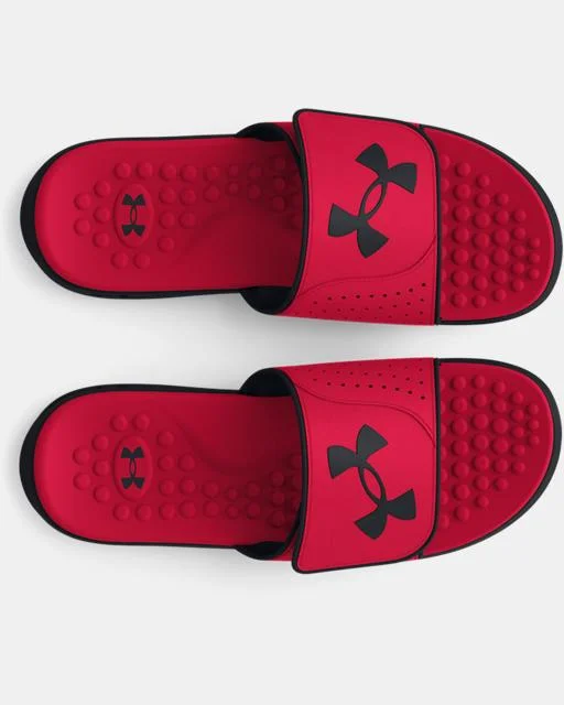 Men's UA Ignite 7 Pro Slide Sandal - Red/Black