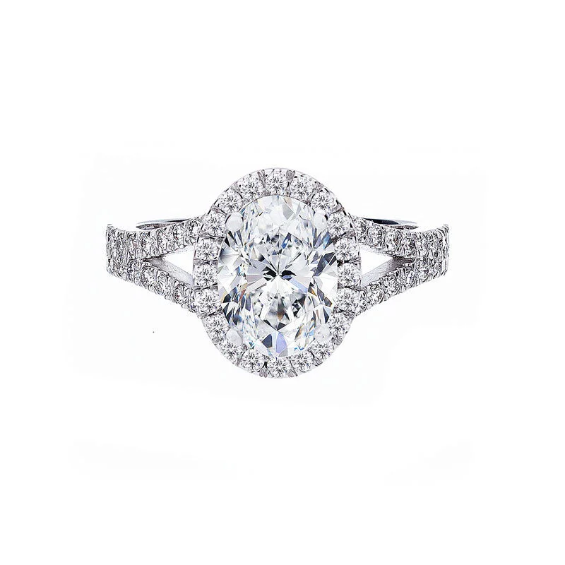 Jewelry Sale Bonanza – Grab Your Sparkle Now Forevermark Oval Halo Split Band Engagement Ring Jewelry Sale Bonanza – Grab Your Sparkle Now Forevermark Oval Halo Split Band Engagement Ring