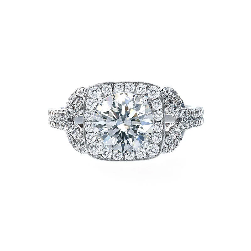 Dainty And Elegant Jewelry Now At Reduced Prices Vintage Cushion Halo Petal Design Band Engagement Ring Dainty And Elegant Jewelry Now At Reduced Prices Vintage Cushion Halo Petal Design Band Engagement Ring