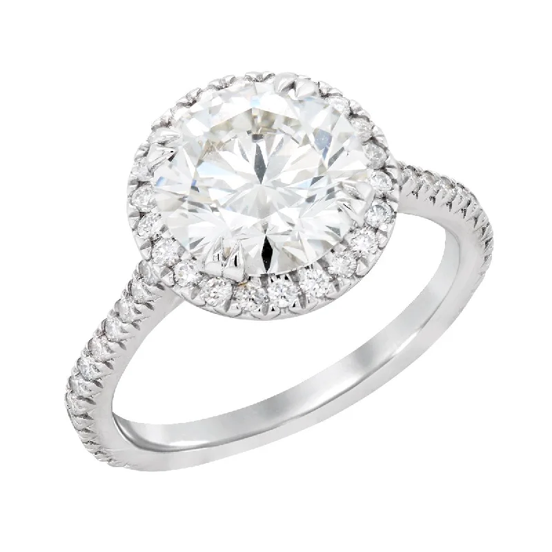 Grab Exquisite Jewelry At The Lowest Prices 3 CARAT LAB GROWN DIAMOND HALO ENGAGEMENT RING, 3.625 ctw. Grab Exquisite Jewelry At The Lowest Prices 3 CARAT LAB GROWN DIAMOND HALO ENGAGEMENT RING, 3.625 ctw.