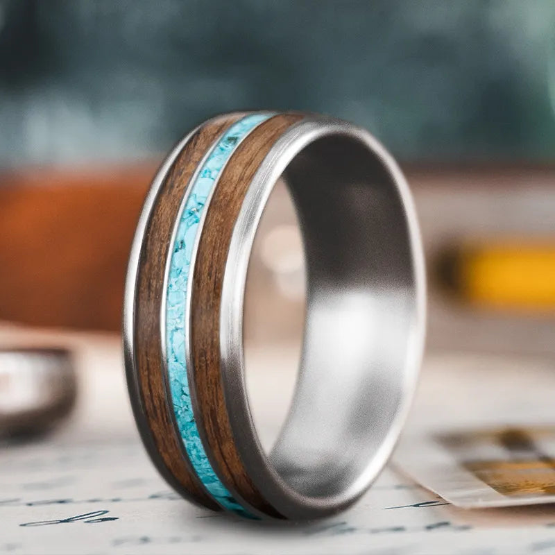 Seasonal Jewelry Deals – Elevate Your Style Custom Design - 3-Inlay Narrow Center Ring PXDCNlZqpP8rOrQQMUBt2Zd1