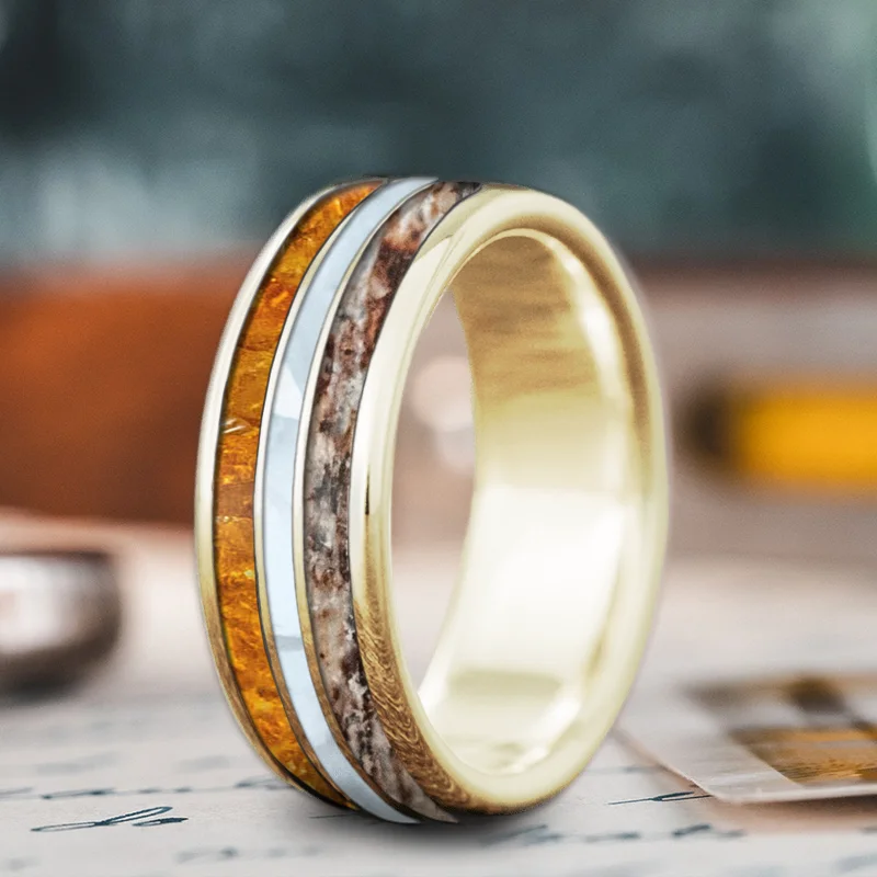 Grab Exquisite Jewelry At The Lowest Prices Custom Design - 3-Inlay Narrow Center Ring rBG8xYvFrEH5L7FmcUeVDyQG Grab Exquisite Jewelry At The Lowest Prices Custom Design - 3-Inlay Narrow Center Ring rBG8xYvFrEH5L7FmcUeVDyQG