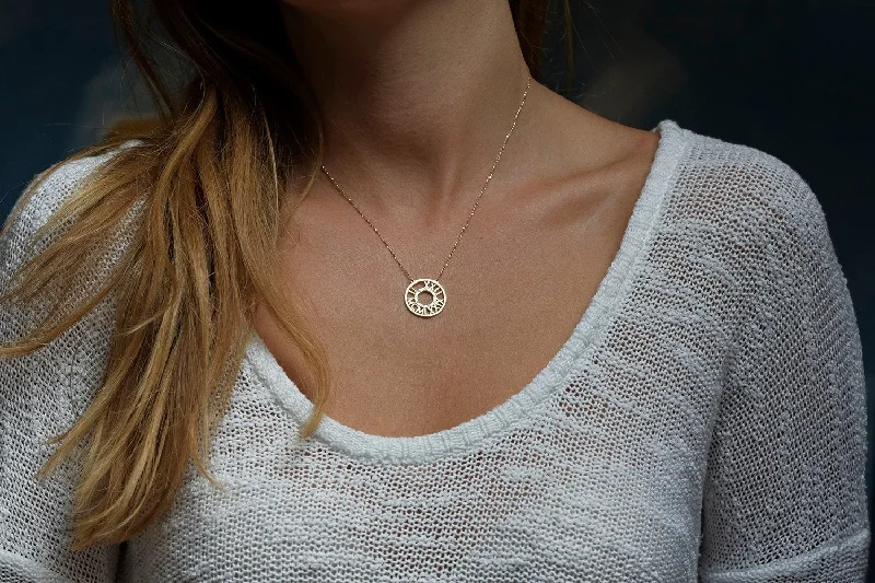 Unmissable Deals On Handmade Jewelry Collections Gold Circle Necklace, Roman Numerals Necklace Unmissable Deals On Handmade Jewelry Collections Gold Circle Necklace, Roman Numerals Necklace