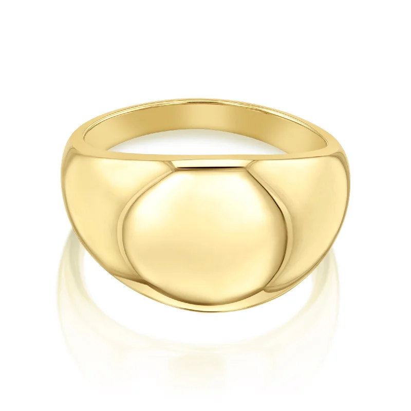Romantic Heart-Shaped Jewelry For Special Gifts Graduated Dome Ring