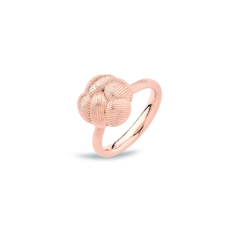 Affordable Gold-Plated Jewelry For Modern Fashion Savá 18K Rosegold Ring Big