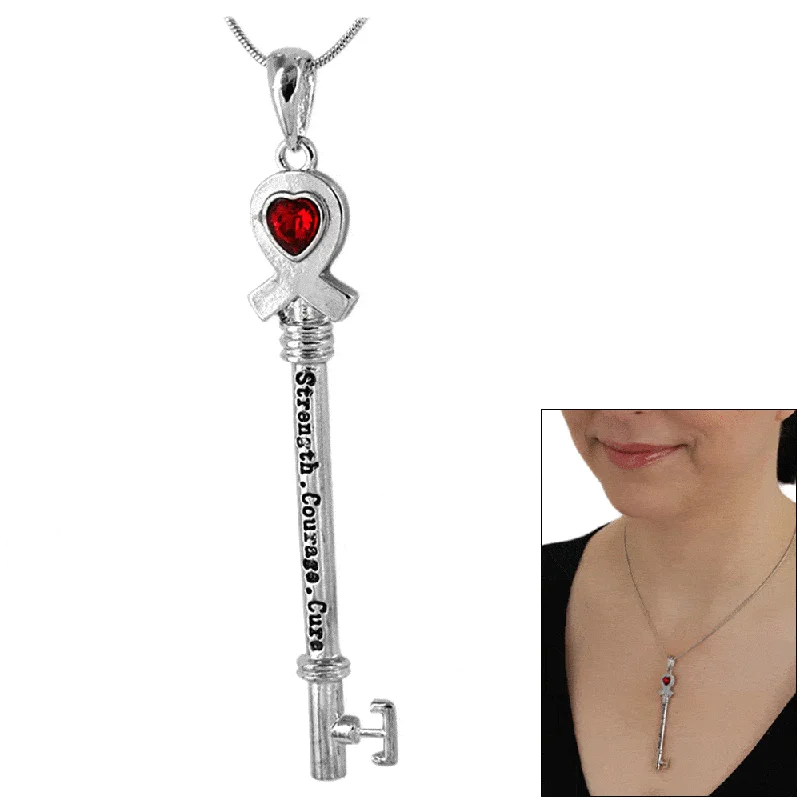 Get Ready To Sparkle – Special Jewelry Discounts Key To the Cure Diabetes Necklace