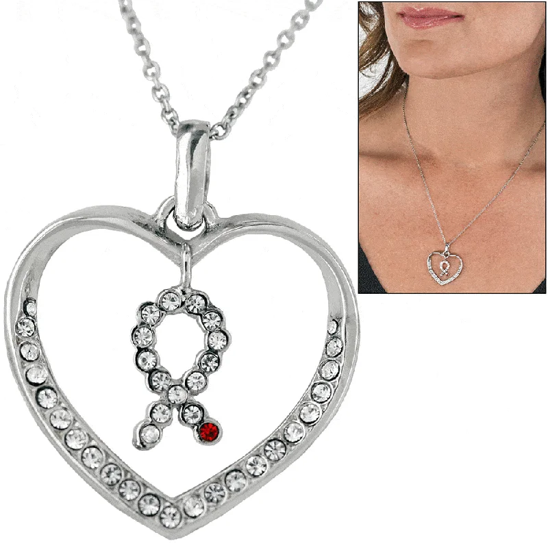 Luxury Jewelry At Unbeatable Discounts Diabetes Heart Bling Necklace
