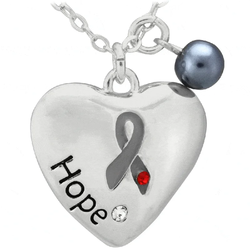 Best Jewelry Sale – Shop Exclusive Designs Now Diabetes Ribbon Heart of Hope Necklace!