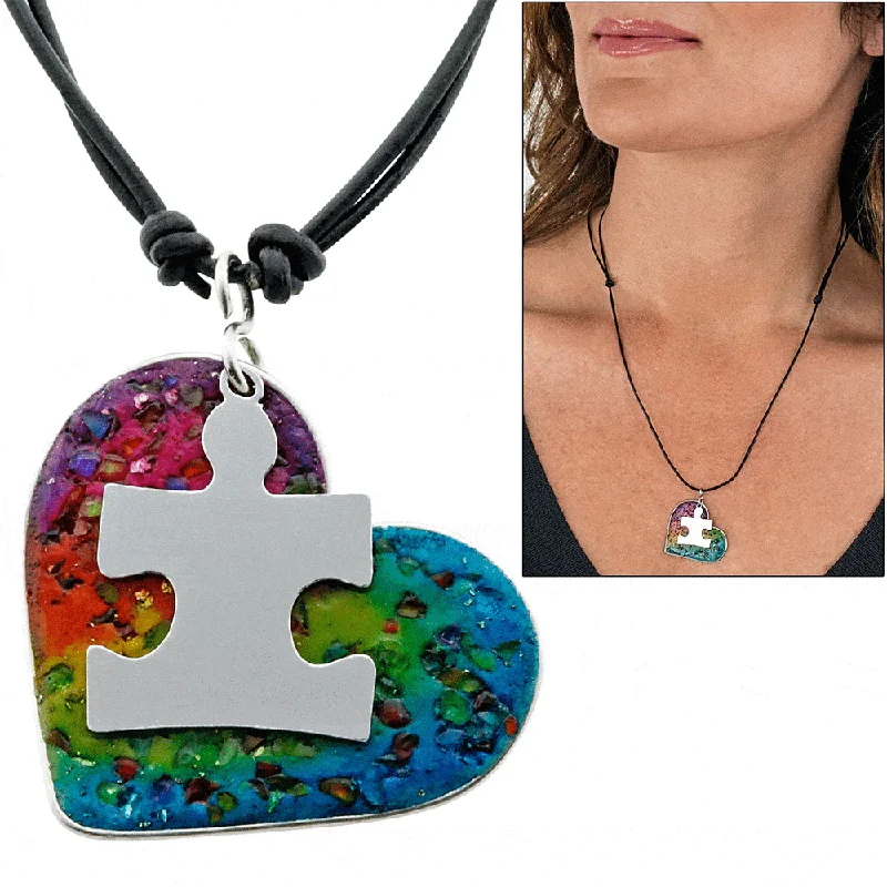 Grab Stylish Jewelry Before The Sale Ends Spectrum of Love Gemstone & Sterling Necklace
