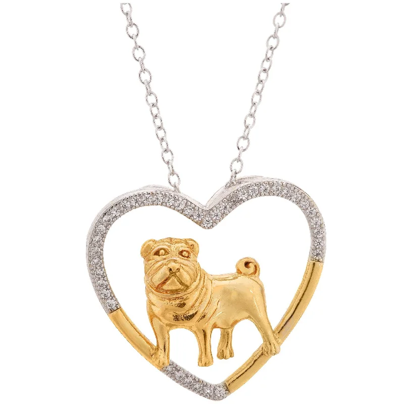 Seasonal Jewelry Deals – Elevate Your Style Sterling & Gold Plated Dog Breed Necklace