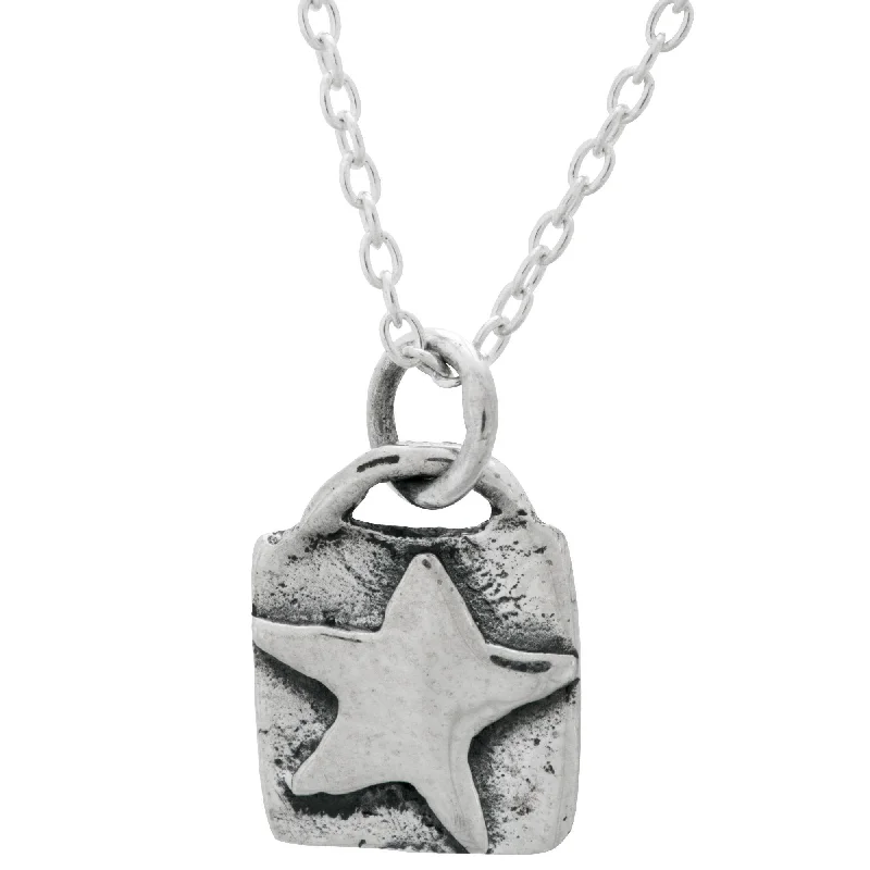 Affordable Luxury Jewelry For Every Occasion Sterling Silver Star Squared Necklace
