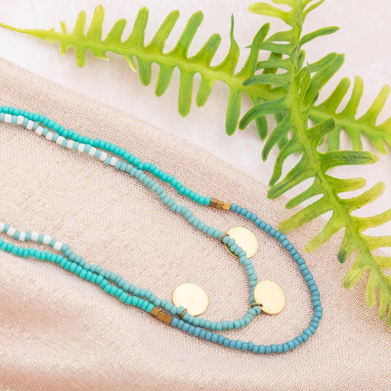 Eco-Friendly Sustainable Jewelry For Conscious Buyers Iraqi Seed Beaded Strand Necklace