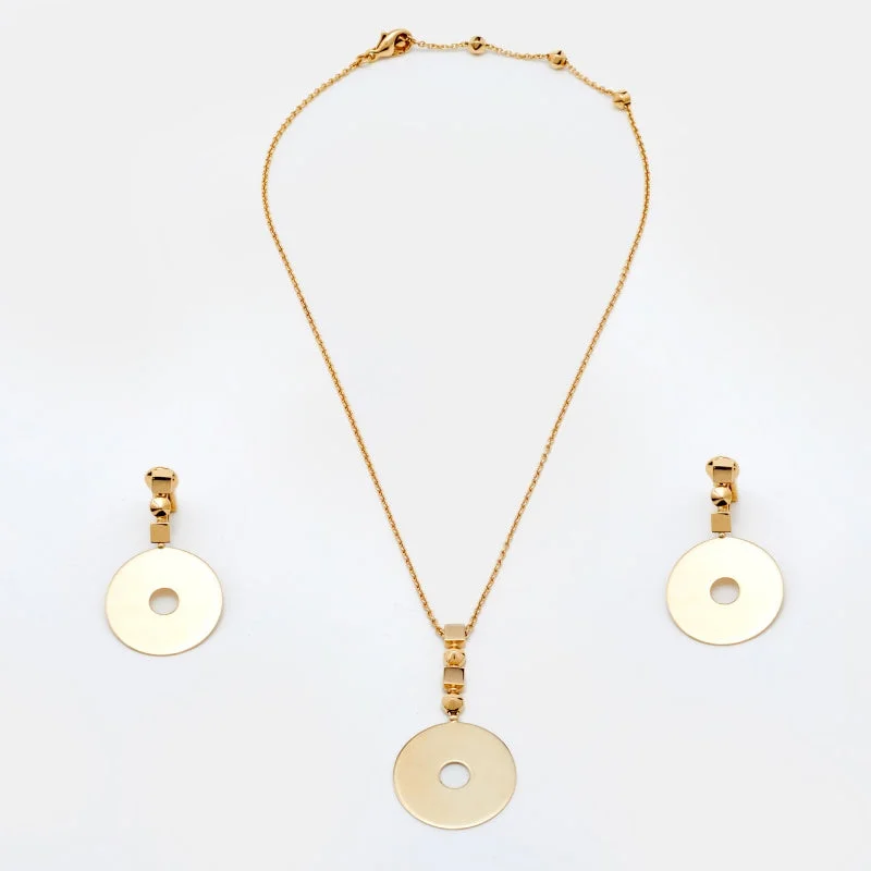 Unmissable Discounts On Timeless Jewelry Pieces Bvlgari Roma 18K Yellow Gold Necklace Set