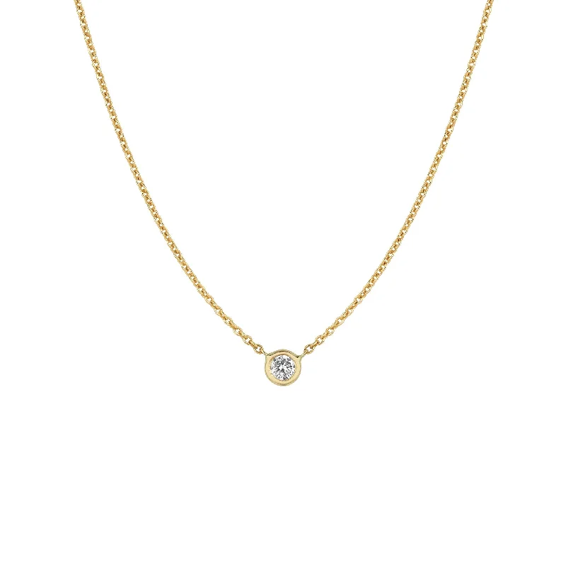 Modern Jewelry At Exclusive Discounts – Shop Today Diamond Solitaire Necklace Yellow Gold