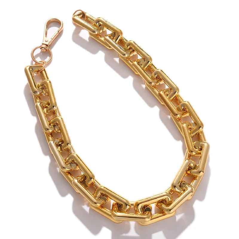 Shop Fine Jewelry With Amazing Deals Gold Plated Necklace With Chain Detail
