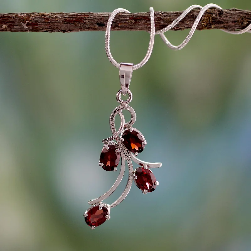 Elegant Jewelry Styles At Budget-Friendly Prices Scarlet Petals Sterling Silver Necklace Elegant Jewelry Styles At Budget-Friendly Prices Scarlet Petals Sterling Silver Necklace