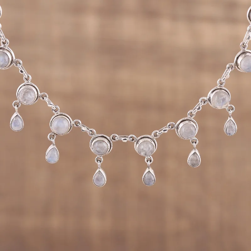 Timeless Beauty, Unbeatable Deals – Jewelry Sale On Shimmer Moonstone Waterfall Necklace Timeless Beauty, Unbeatable Deals – Jewelry Sale On Shimmer Moonstone Waterfall Necklace