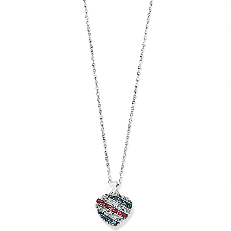 Affordable Glamour – Premium Jewelry At Special Prices Women's Heart Necklace In Multi