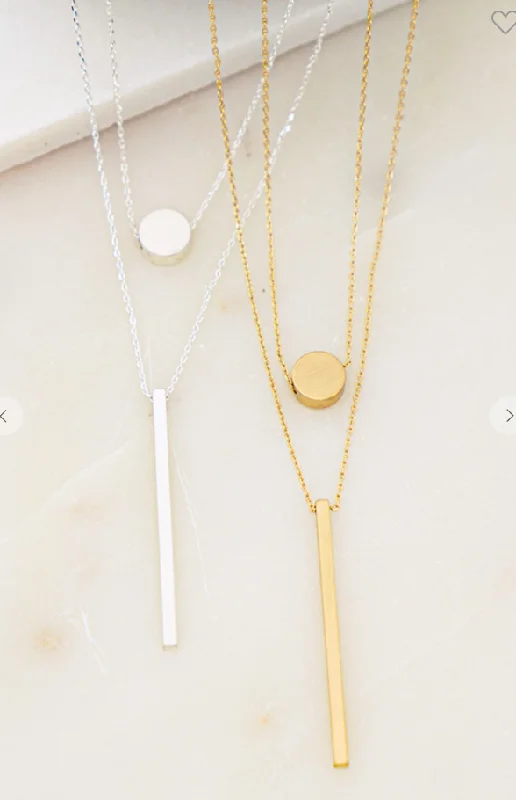 Elevate Your Jewelry Collection With Limited-Time Savings 2 Layer Charm Necklace - 2 Colors