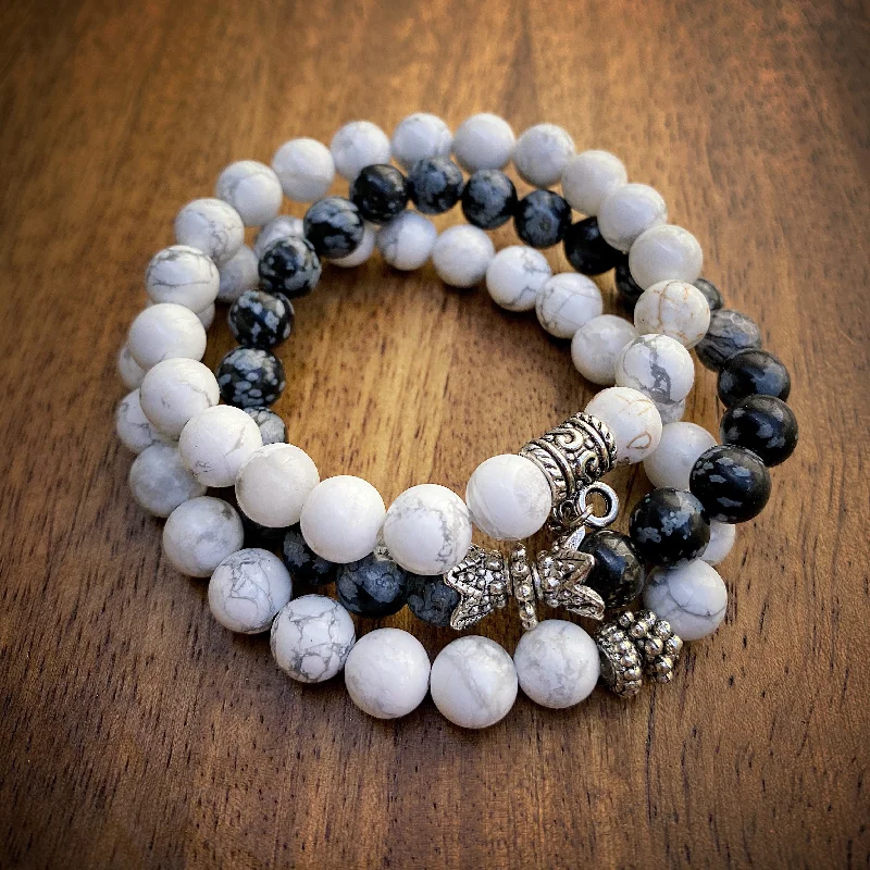Fashion-Forward Jewelry At Incredible Prices Black-and-White Happy Stack